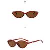 Dámské sluneční brýle - unisex retro oválné kočičí oko sluneční brýle