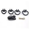HT V3 Male Resin Chastity Device: CB6000S Cage for Kinky Use