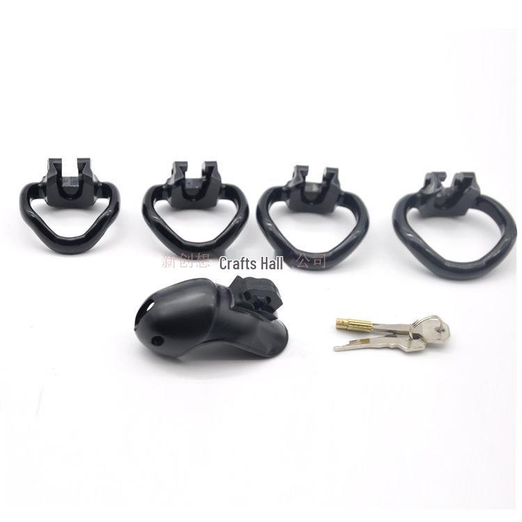 HT V3 Male Resin Chastity Device: CB6000S Cage for Kinky Use
