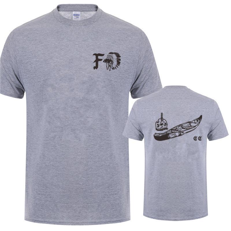 Fog Print T-shirt Forward Viewing Group Gbrs Men's T-shirt Summer Crew Collar T-shirt Men's Casual Cotton Summer Clothing Top