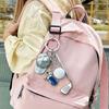Schlüsselanhänger für Golf-Liebhaber Geschenk Humorvolle Designs Rucksackanhänger Zinklegierung Stilvolles Schlüssel-Accessoire für den täglichen Gebrauch
