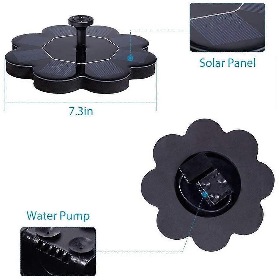 Solar Water Fountain Solar Bird Bath Fountain Solar Fountain