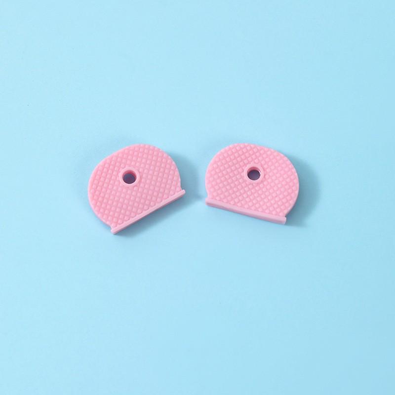Macaron Color Elastic Silicone Key Cap Protector PVC Cover