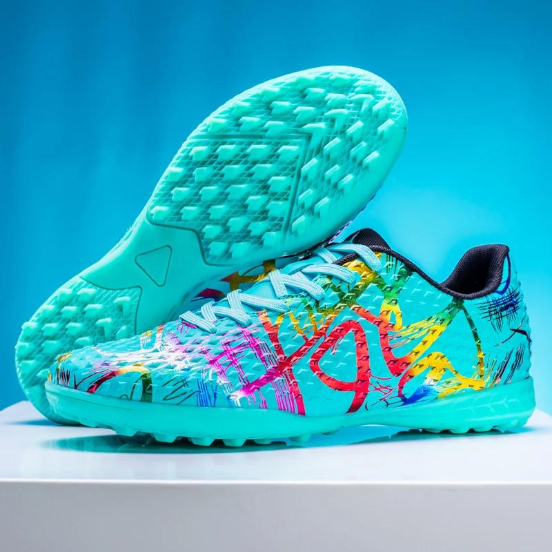 Původní fotbalové kopačky Tréninkové hřiště s umělou trávou TF/FG Sálové fotbalové boty Dětské fotbalové boty pro děti