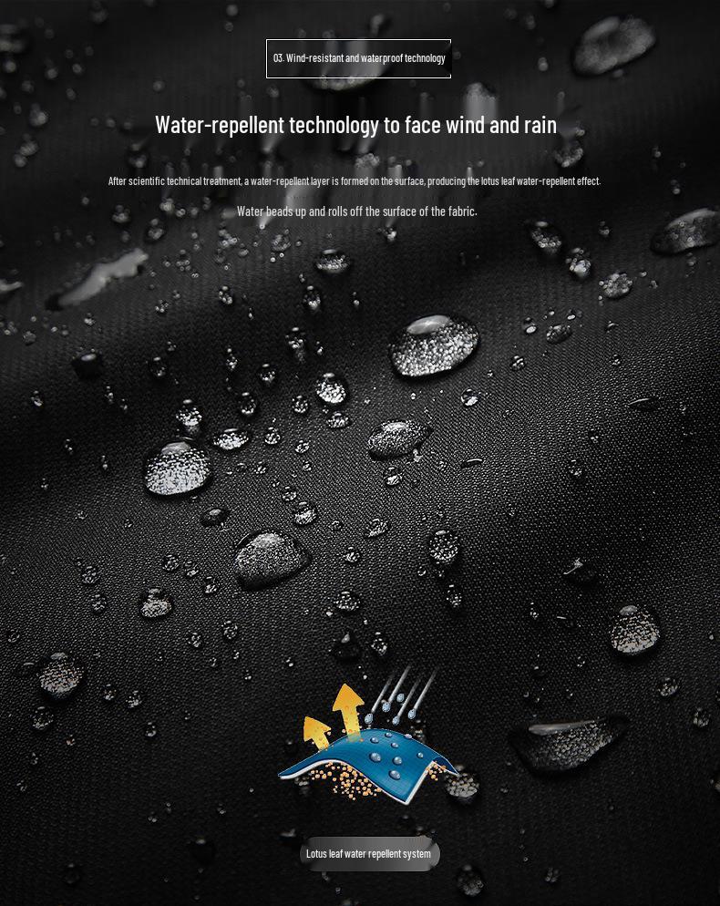 Men's Winter Outdoor Ski Jacket: Windproof, Waterproof, Insulated for Mountaineering and Fishing