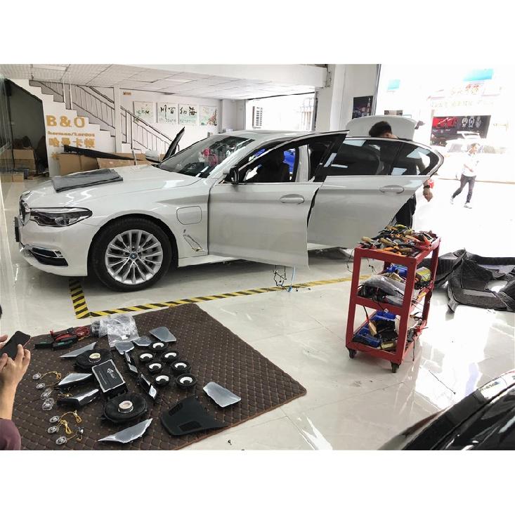 Car Tweeter Covers For BMW G30 F10 Series High Quality Glow Speaker Audio Trumpet Head Treble Lid Before And After Loudspeaker