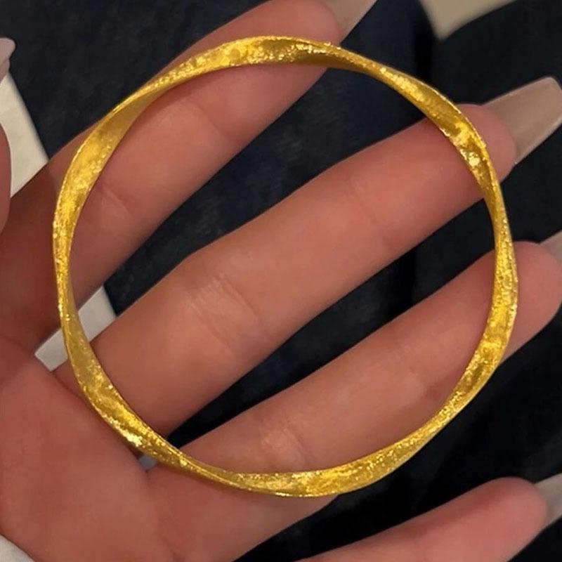 Сатиновый неровный однотонный браслет: Ретро китайский стиль для женщин