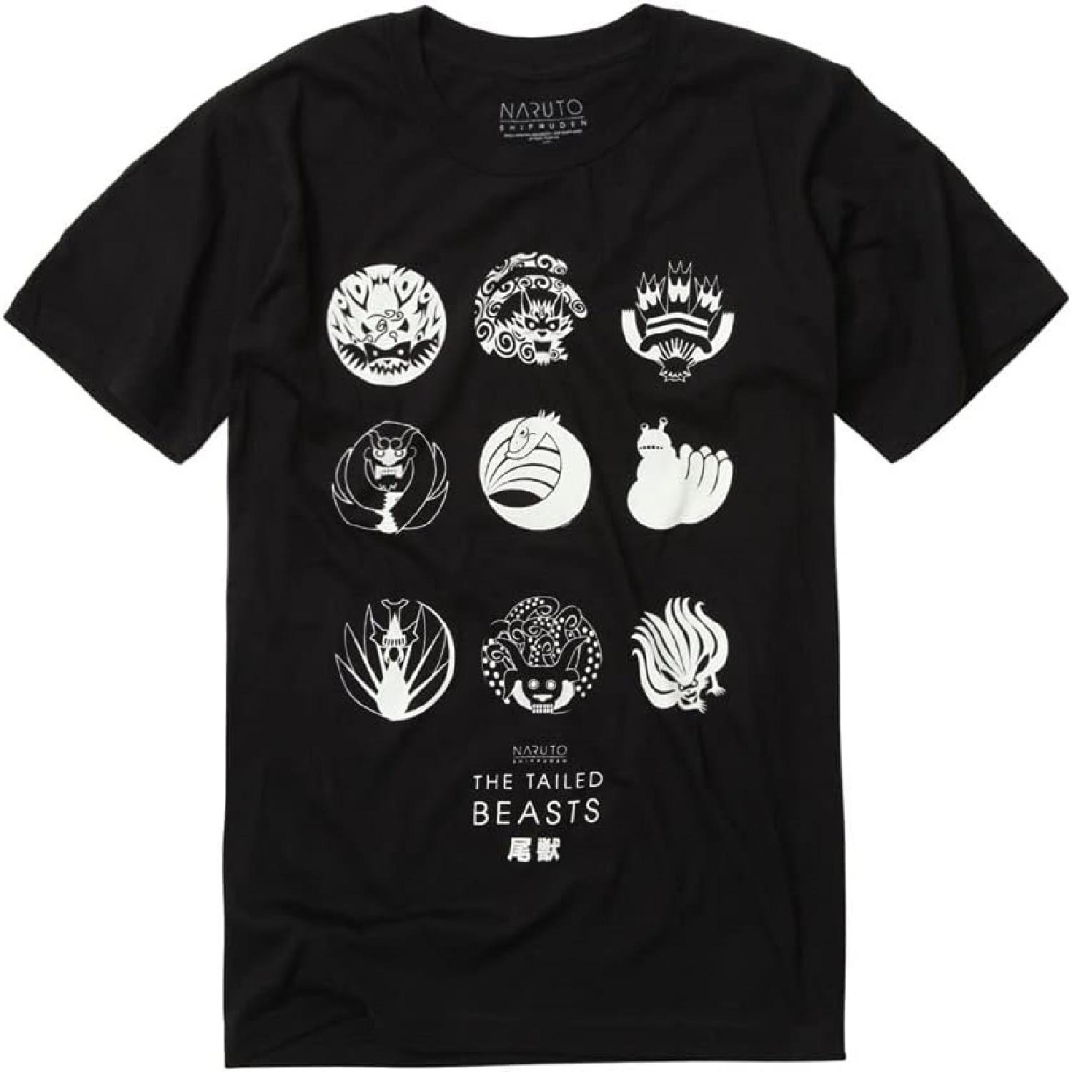 Naruto Shippuden The Tailed Beasts T-Shirt S