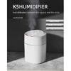 New USB Rechargeable Ultrasonic Diffuser Smart Car Humidifier Air Purifier Mini Portable Water Air Desktop Humidifier