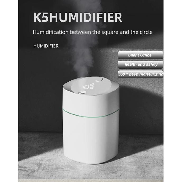 New USB Rechargeable Ultrasonic Diffuser Smart Car Humidifier Air Purifier Mini Portable Water Air Desktop Humidifier