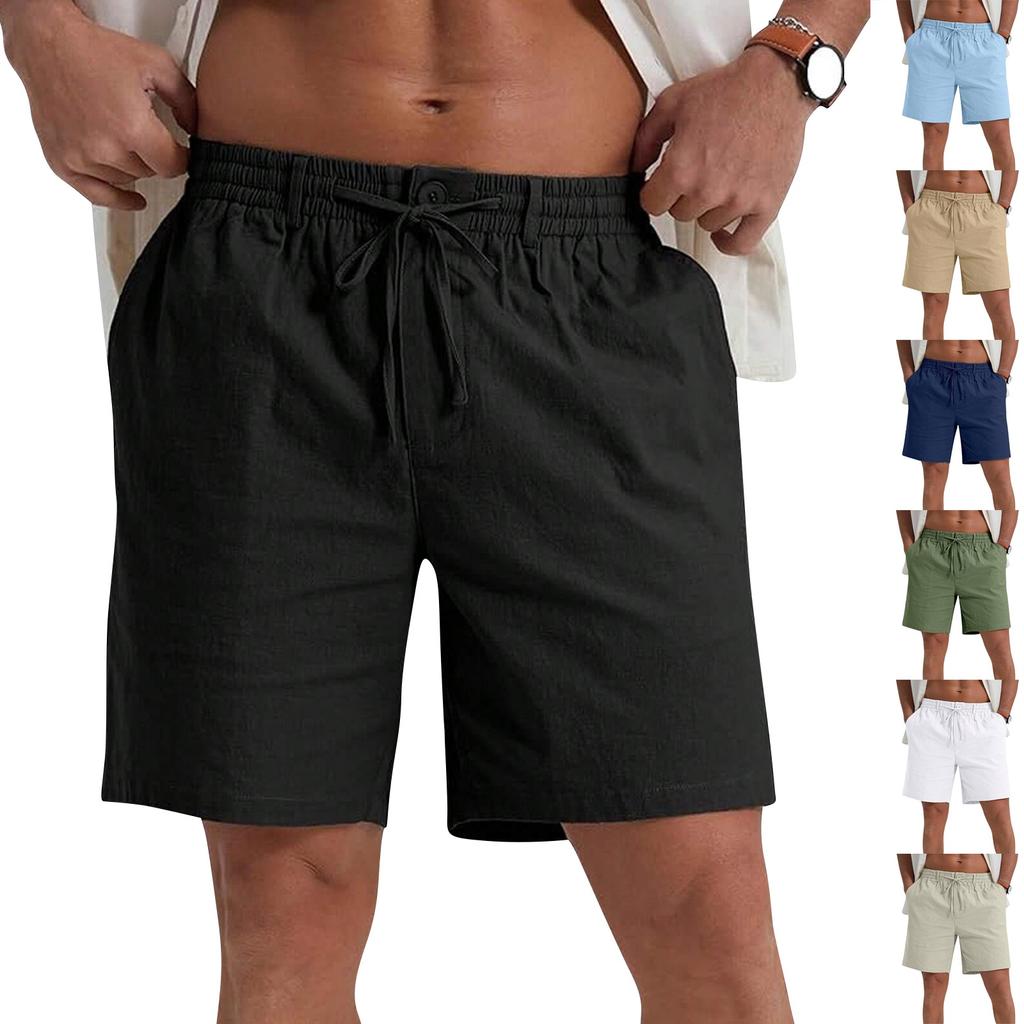 Men's Versatile American Drawstring Sports Shorts