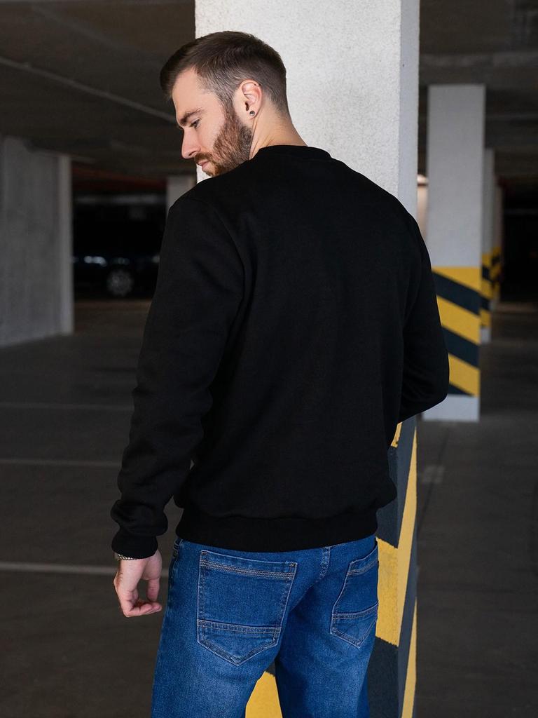 ISSA Plus polstrovaná mikina s texturovanými manžetami