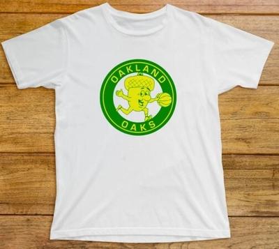 Oakland Oaks T-Shirt 575 Basketballteam 1960er Sport Westküste San Francisco