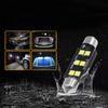 2/4pcs 12V White 6411 6418 C5W Festoon LED Bulbs Error Free 31/36/39/41mm for Interior Map Dome Courtesy License Plate Lights Dome Lights 6
