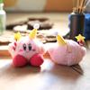 Adorable Birthday Kirby Plush Keychain Cute Soft Toy For Bags And Keyrings