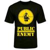 Public Enemy Classic Logo Black T-Shirt
