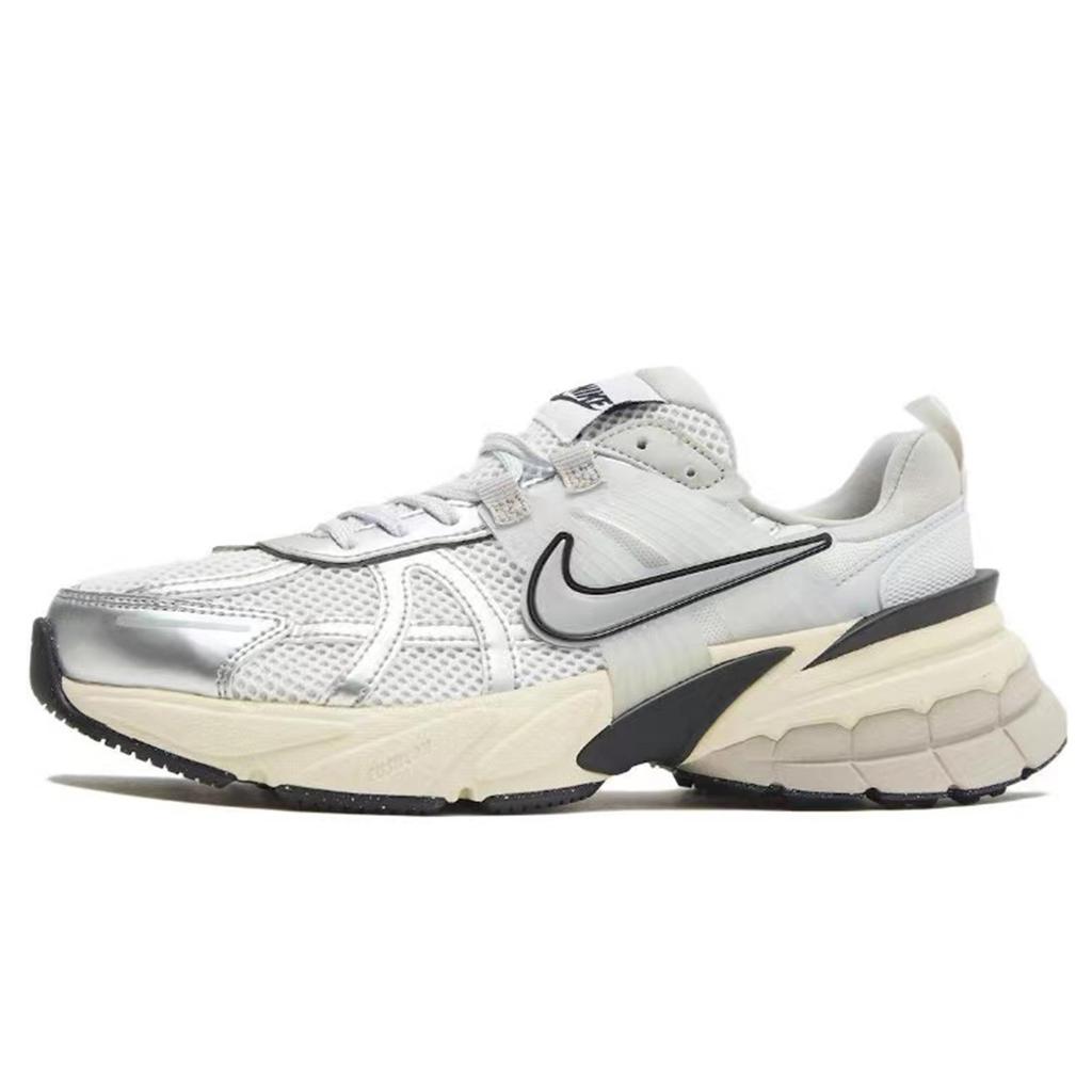 Nike V2K Run Low top Running Shoes Unisex Blue Silver FD0736-100(Team80-S-BOX)