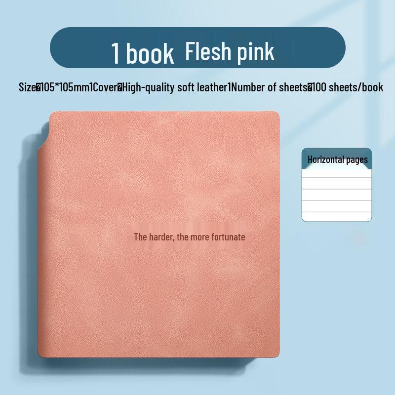 Fickduk: Portabelt rutat anteckningsblock & Praktisk anteckningsbok