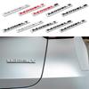 1Pcs Car ABS Letters Logo Sticker Decal Rear Trunk Decoration Accessories For Model Y Model S Model X Replacement Badge