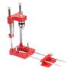 Adjustable Woodworking Drill Locator Punch Locator Hole Drill Guide Drilling Template Guide Tool Alloy Steel Bar Plastic Base