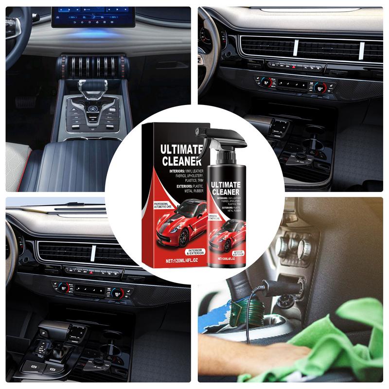 Car Interior Cleaner Spray Automotive Cleaning Product Automotive Interior Door Cleaner For Leather Seats Dashboard Drivers