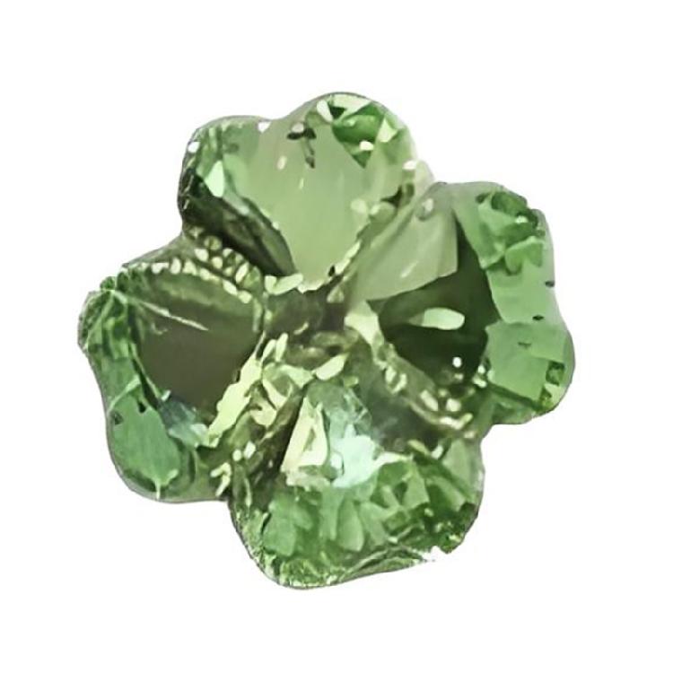 

Trendy Clovers Shaped Earrings Alloy Materials With Zircon Detail Comfortable Wear for Everyday Styles 1