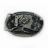 Retro Masonic Plate Buckle: American West-Inspired Fashion Belt