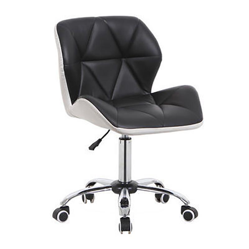 Adjustable Swivel Bar Stool with Backrest - Modern High Stool for Home or Salon