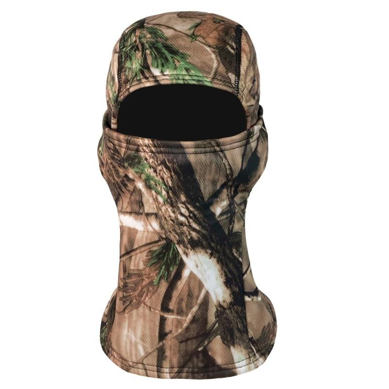 Camouflage Sturmhaube Radfahren Vollgesichtsmaske Outdoor-Sportarten Jagd Wandern Skimaske Motorradhelm Innenmütze