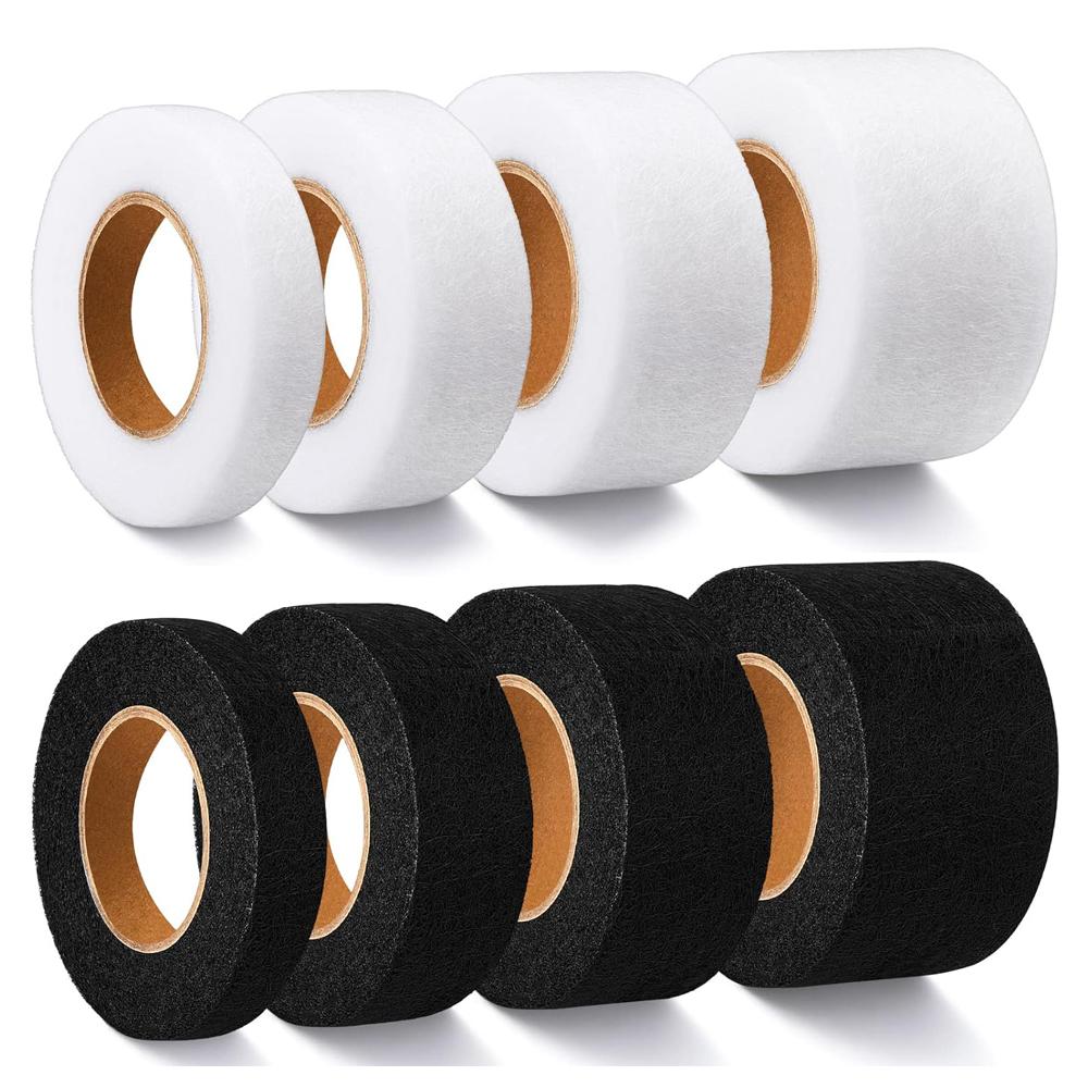 

50M Iron on Hemming Tape No Sew Hem Tape Fabric Fusible Hemming Strip for Pants Jeans Curtains Dress Sewing Fabric Clothes (WHITE,15MM) белый