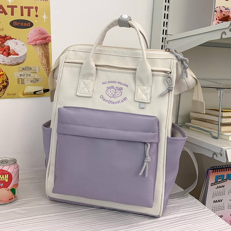Elementary School Students  Junior High School Students  Contrasting Color Children's Backpacks High School Students  College Students  Backpacks