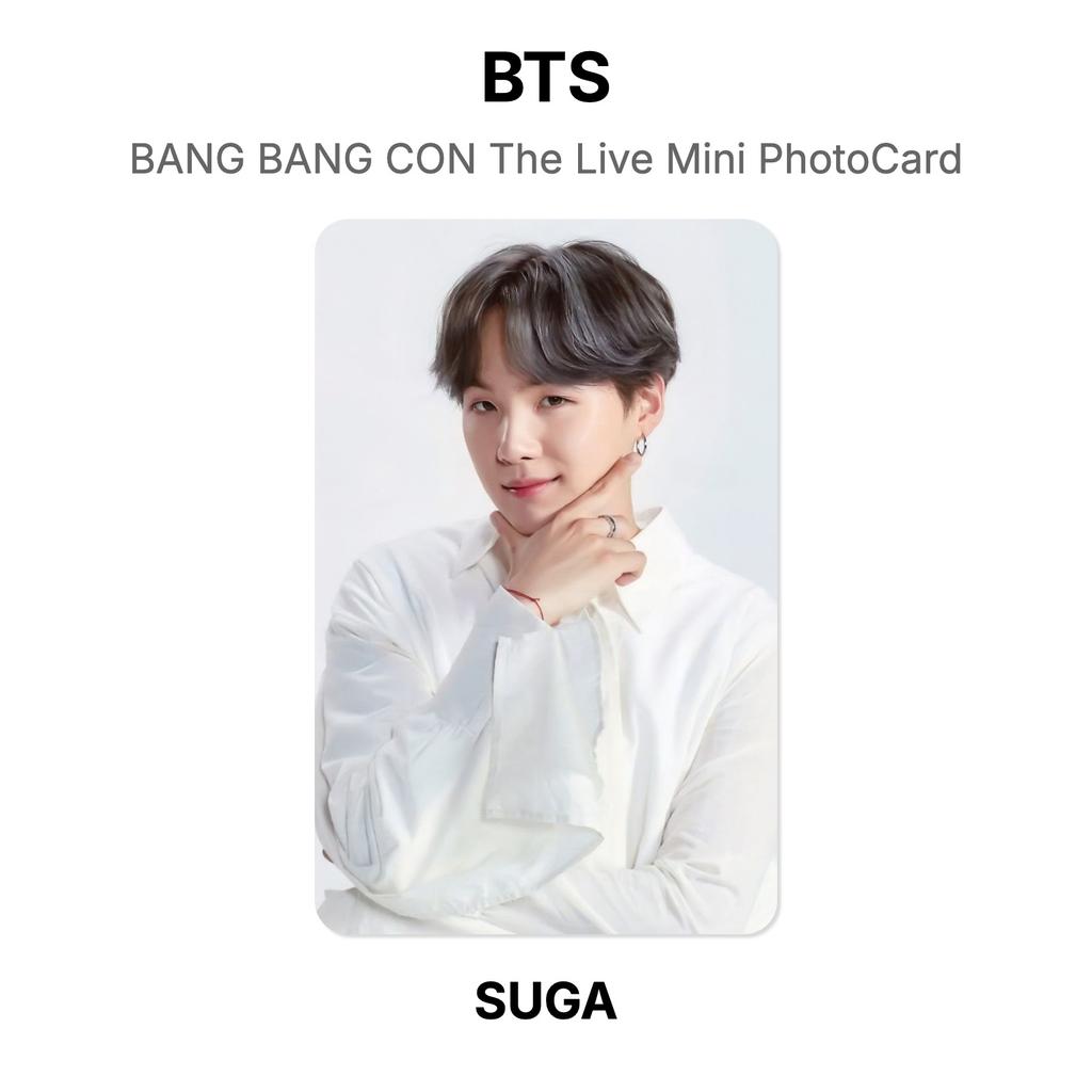 BTS BANG BANG CON The Live Mini PhotoCard Official Photocard