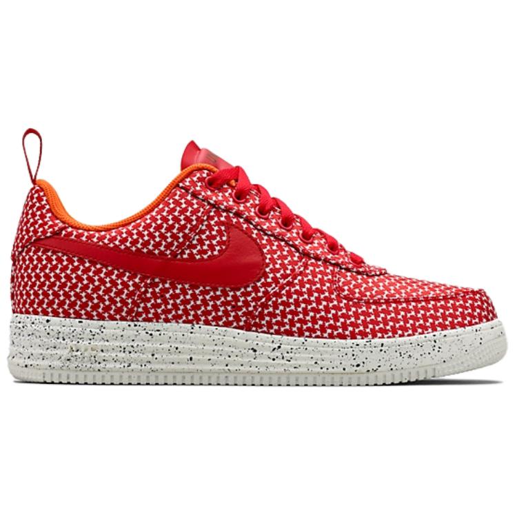 Nike Lunar Force 1 Low Top Skateboard Shoes Unisex Red 652805-660