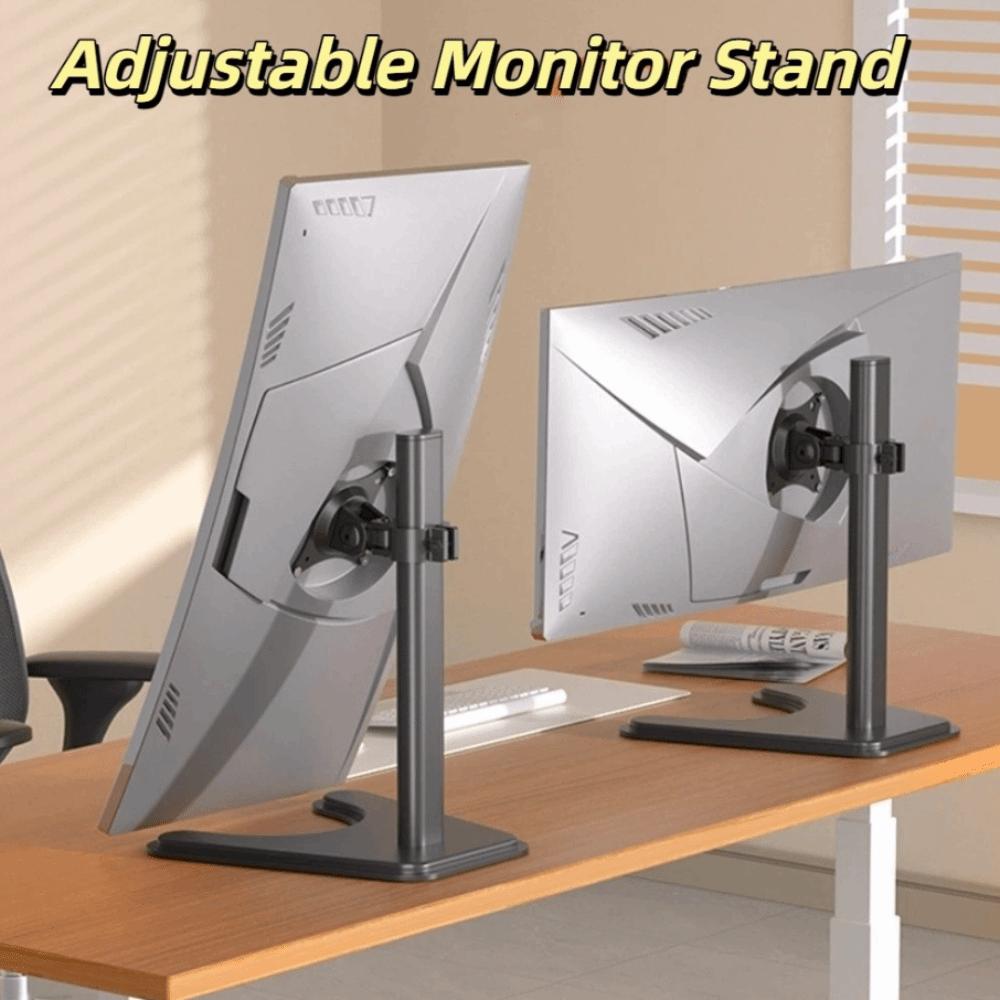 Adjustable Desktop Monitor Holder 14-27 Inches PC Screen Stand Bracket Office