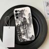 Chinese l-landscape  Phone Case Black Silicone Soft For Samsung Galaxy A73,A72,A71,A70,A53,A52,A51