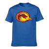 Unisex reines Baumwoll-T-Shirt Perpignan Catalans Dragons Rugby-Team Grafikdruck Lässiges Kurzarm-T-Shirt für Fans