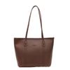 Retro Tote Bag Women's New Fashionable Simple Large-capacity Armpit Bag Casual Versatile Commuter Shoulder Bag