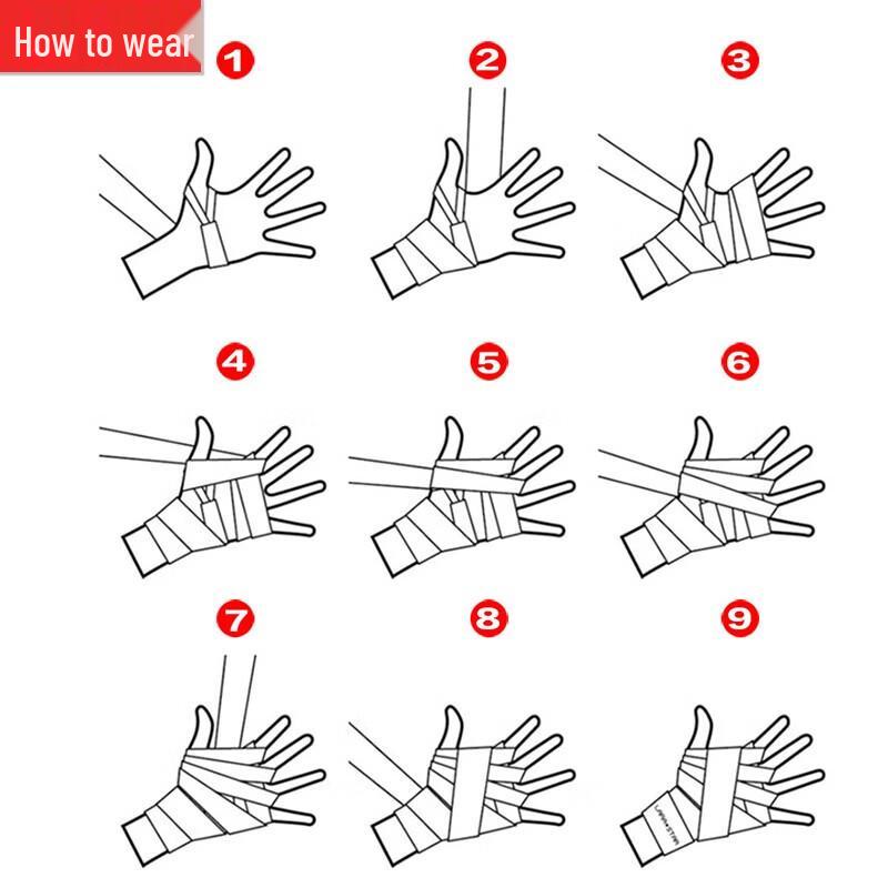 Aibeijian Breathable Cotton Boxing Hand Wraps