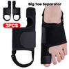 Bunion Corrector Big Toe Separator with Adjustable Strap Big Toe Straightener Hallux Valgus Brace for Night Bunion Relief