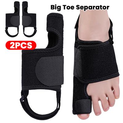 Hallux Valgus Korrektor Zehentrenner mit verstellbarem Riemen Großzehen-Richter Hallux Valgus Schiene für die Nacht Hallux Valgus Linderung