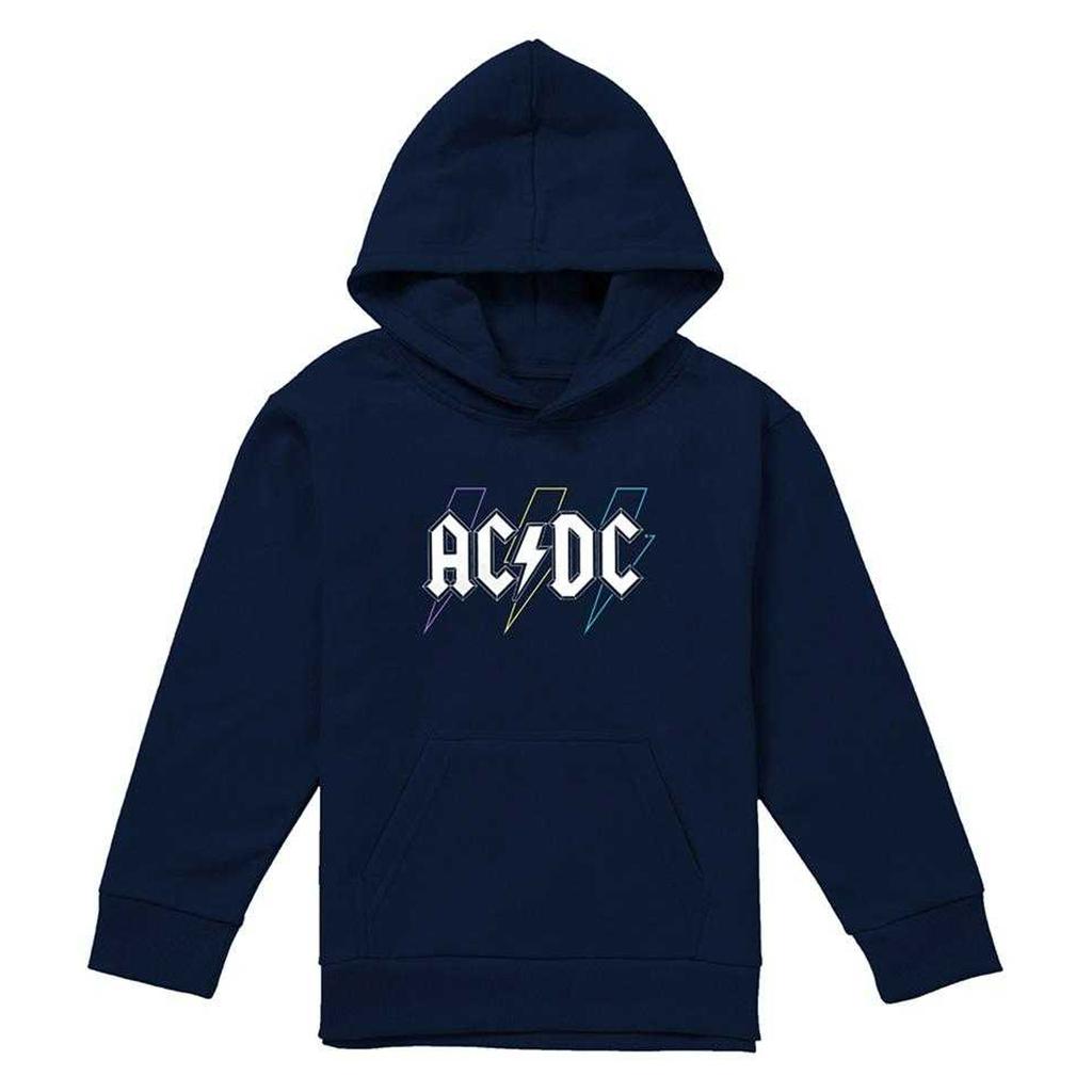 AC/DC Childrens/Kids Pastel Bolts Pull Over Hoodie