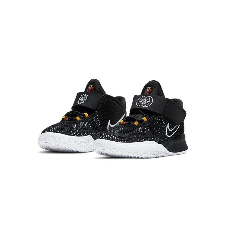 Nike Kyrie 7 Mid top Basketball Shoes Black White Infant And Toddler CT4980-002