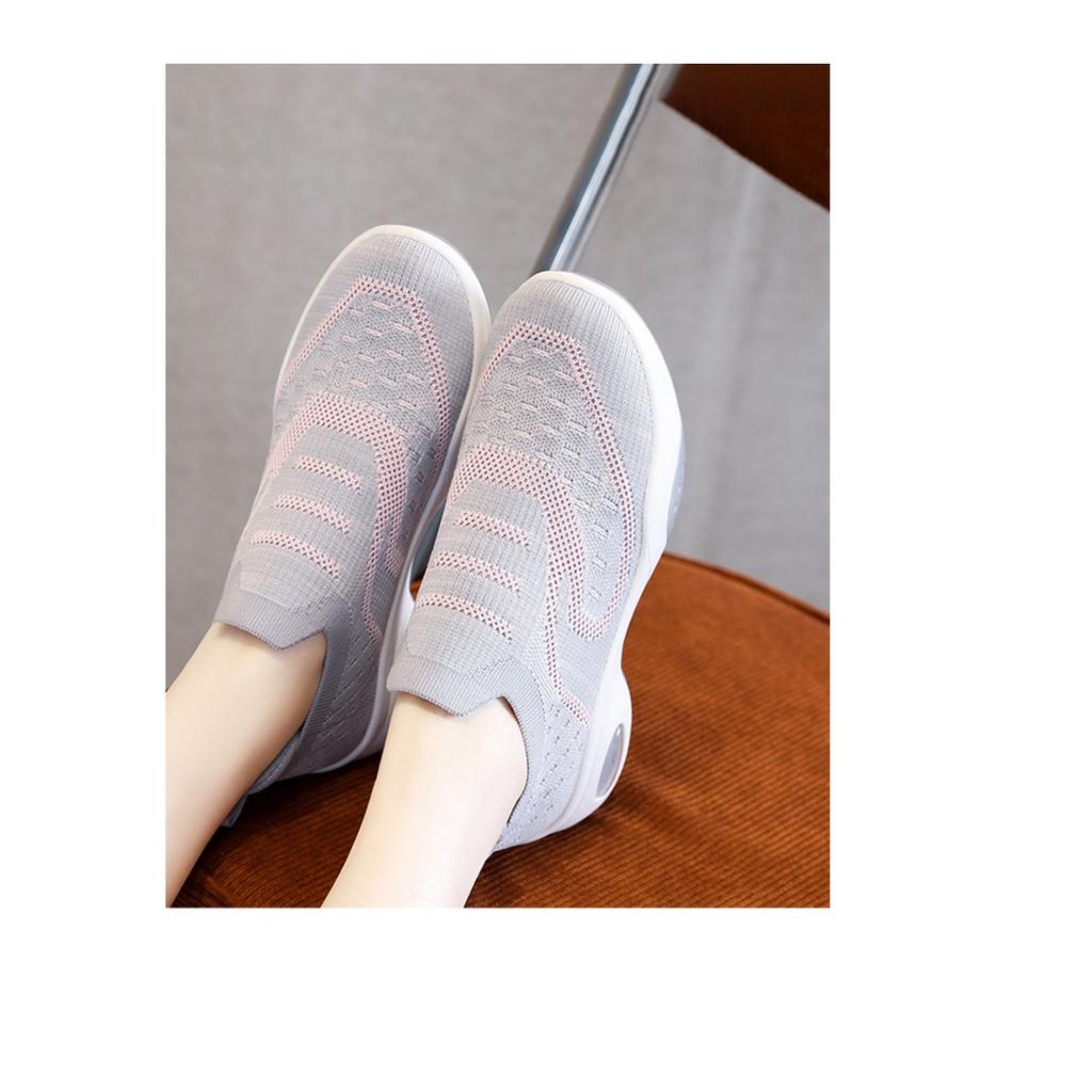 Schuhe für Damen, Weichsohlige Luftgepolsterte Schuhe, Atmungsaktive Freizeit-Sportschuhe