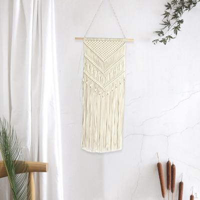 Geometric Macrame Woven Wall Hanging Bohemian Jacquard Decor