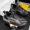 Schuhe Herren 2024 neue Herrenschuhe Atmungsaktive dicke Sohle Laufschuhe verschleißfest Stoßdämpfung FreizeitsportSchuhe Herren