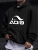 New Printed hoodie-Casual Pullover Sweatshirt