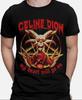 T-Shirt Metallica Vintage Celine Dion My Heart Will Go On Maglietta Divertente