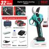 32mm Borstelloze Elektrische Snoeischaar 4 Versnellingen Draadloos Oplaadbaar Fruitboom Bonsai Snoeischaar Cutter Voor Makita 18V Batterij