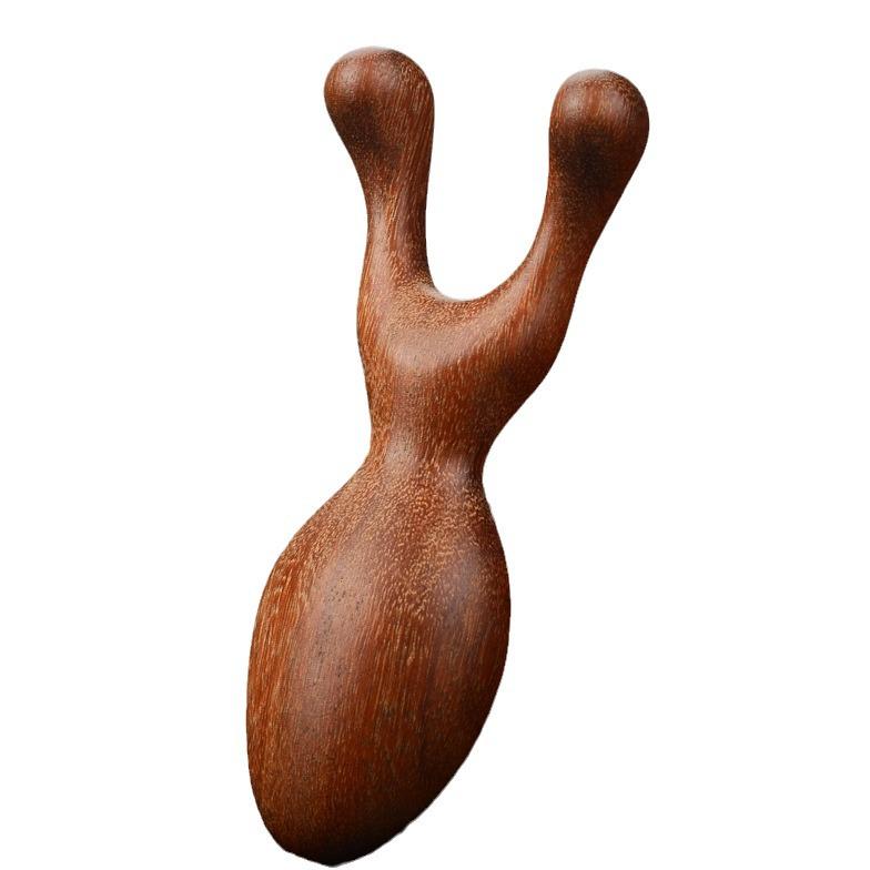 Sandalwood Facial Massage Comb for Eye & Nose Relief, Hair Growth, and Dark Circles Treatment