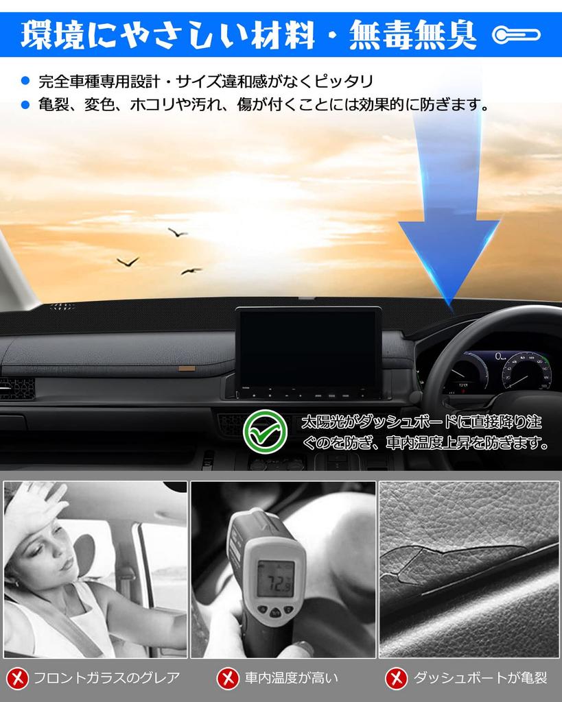 CARVANTA Honda New Step Wagon RP6 RP7 RP8 Dashboard Mat Dashboard Cover Dashboard Protective Mat Car Dash Mat HONDA STEP WGN May 2022 Current